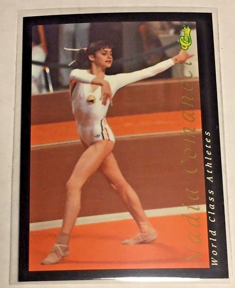 1992 Classic World Classic Nadia Comaneci (#27) near mint card