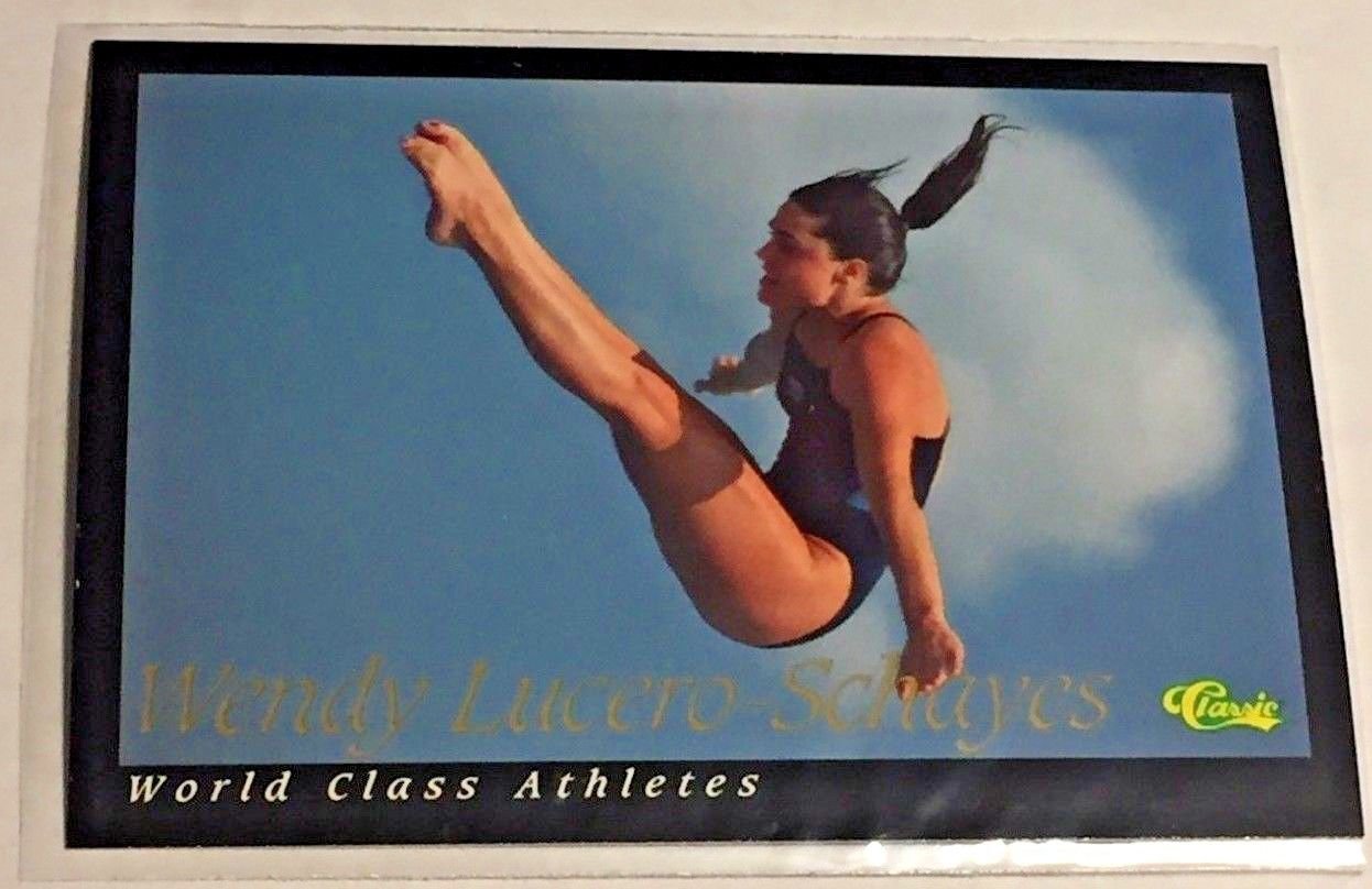 1992 Classic World Classic Wendy Lucero-Schayes (#12) near mint card or better