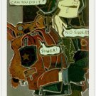 Tank Girl 1995 Magnachrome Embossed Foil Chase Insert Card #3  (Image Comics)
