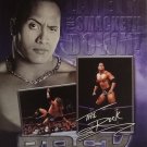 Vintage 2000 The Rock WWE WWF Poster (Dwayne Johnson) 22 1/2 x 34 inches