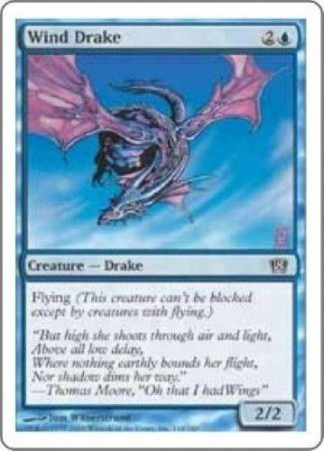 MTG Wind Drake (8th Edition) near mint condition card Common