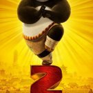 Kung Fu Panda 2 Advance Promotional Mini Movie Poster starring Jack Black