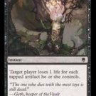 MTG Burden of Greed (Darksteel) near mint card Common