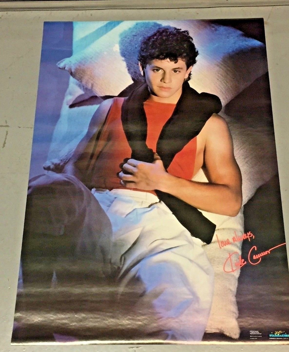 1986 KIRK CAMERON POSTER GROWING PAINS 22x34