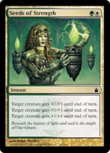 MTG Seeds of Strength  (Ravnica) near mint card Common