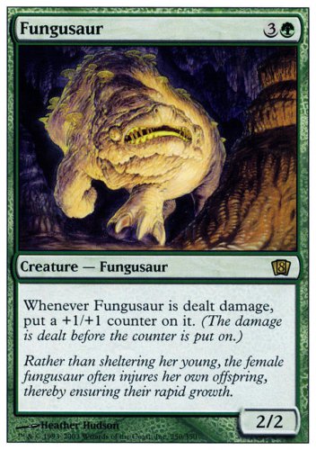 MTG Fungusaur (8th Edition) near mint condition card Rare