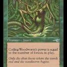 MTG Coiling Woodworm (Nemesis) near mint card Uncommon