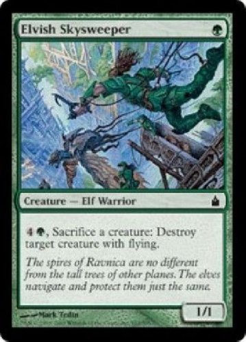 MTG Elvish Skysweeper  (Ravnica) near mint condition card Common Magic the Gathering