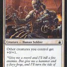 MTG Veteran Armorer (Ravnica) near mint condition card Common Magic the Gathering