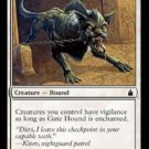 MTG Gate Hound (Ravnica) near mint condition card Common Magic the Gathering