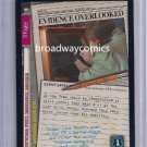 X-Files CCG Evidence Overlooked (XF96-0246) Common near mint condition card