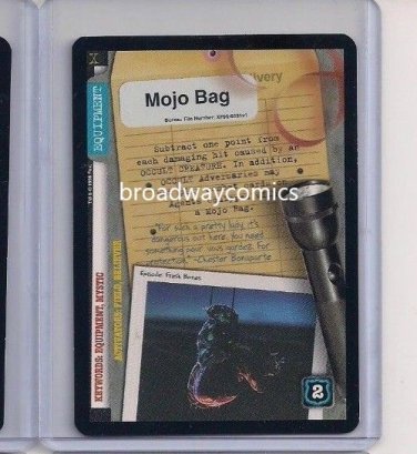 X-Files CCG Mojo Bag (XF96-0331) Uncommon near mint card