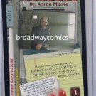 X-Files CCG Dr. Aaron Monte (XF96-0102) Common near mint condition card