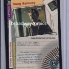 X-Files CCG Doug Spinney (XF96-0206) Common near mint condition card