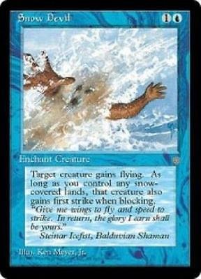 MTG Snow Devil (Ice Age) near mint card Magic the Gathering