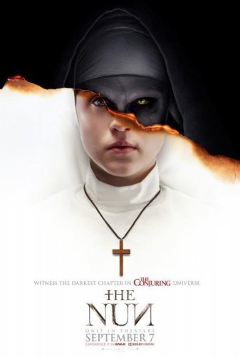 The Nun Promotional Movie POSTER with Demian Bichir Taissa Farmiga (2018) free shipping