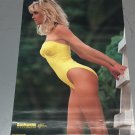 Vintage 1988 Lori Dorough Swimwear Illustrated Poster (Ujena) 21x32 in never previously displayed