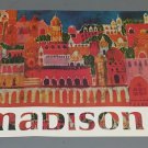 Vintage 1971 Winifred Madison "Batiks" Nut Tree Poster @ Vacaville, CA  18 1/2 x 24