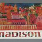 Vintage 1971 Winifred Madison "Batiks" Nut Tree Poster @ Vacaville, CA  18 1/2 x 24