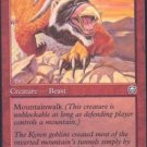MTG Rock Badger (Mercadian Masques) near mint condition card Uncommon