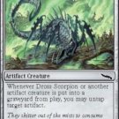 MTG Dross Scorpion (MIrrodin) near mint condition card Common Magic the Gathering