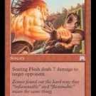MTG Searing Flesh  (Onslaught) near mint condition card Common Magic the Gathering