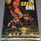 Vintage 2000 The Rock The Great One Poster (Dwayne Johnson) 22 x 34 in WWE WWF