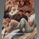 Vintage 98 DEGREES music group poster (22x34) never previously displayed (2000)