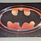 Vintage 1989 BATMAN Movie Poster (MOVIE VERSION) of Logo Batsignal