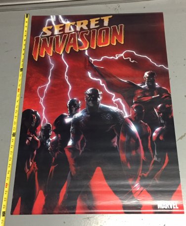 Secret Invasion #1 poster (24 x 36) Full Size Poster Skrulls are Everywhere