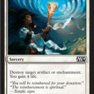 MTG Solemn Offering (M14) near mint card Common Magic the Gathering