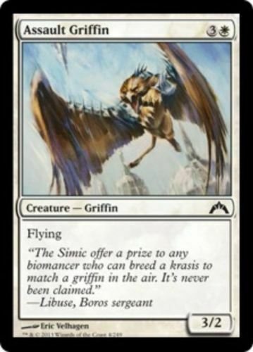 MTG Assault Griffin (Gatecrash) near mint card Common Magic the Gathering