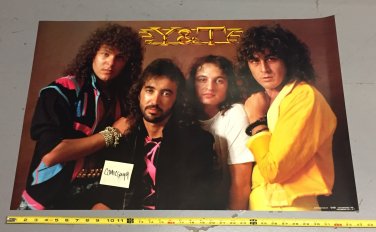 Y & T Group Music Poster Brand New Unused 22 x 34 inches