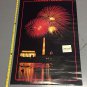 1988 Washington Monument / Capitol / Lincoln Memorial Poster 23 x 35 Celebrate America
