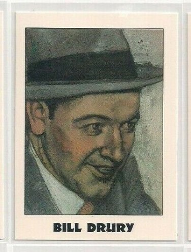 #124 Bill Drury  True Crime Trading Cards Series II (1992)