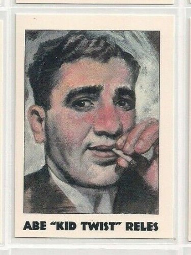 #142 Abe "Kid Twist" Reles  True Crime Trading Cards Series II (1992)