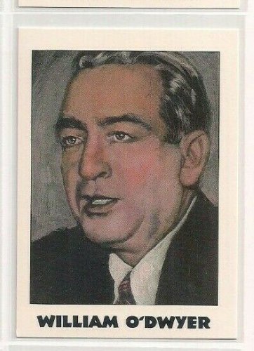 #143 William O'Dwyer   True Crime Trading Cards Series II (1992)