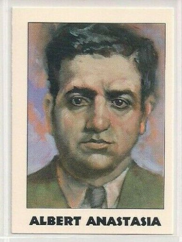 #148 Albert Anastasia  True Crime Trading Cards Series II (1992)