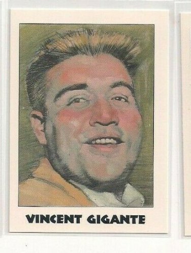 #155 Vincent "The Chin" Gigante   True Crime Trading Cards Series II (1992)