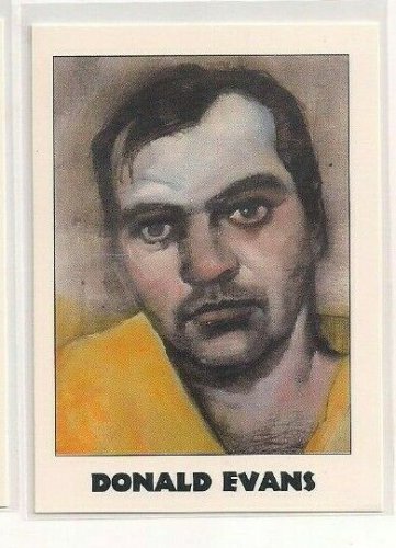 #166 Donald Evans True Crime Trading Cards Series II (1992)