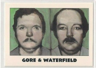 #198 Gore & Waterfield   True Crime Trading Cards Series II (1992)