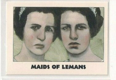 #210 Christine & Lea Papin   True Crime Trading Cards Series II (1992)