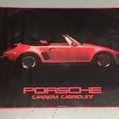 1985 Porsche 911 Carrera Cabriolet Poster 23 x 30 inches Unused