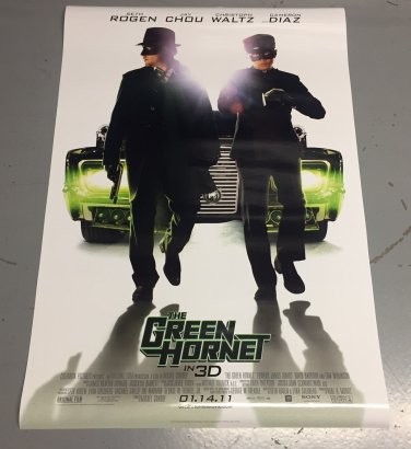 The Green Hornet Movie Poster 27x40 Free shipping (p3) SETH ROGAN JAY CHOU