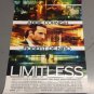 Limitless Movie Poster 27x40 (P3) BRADLEY COOPER ABBIE CORNISH ROBERT DE NIRO FREE SHIPPING