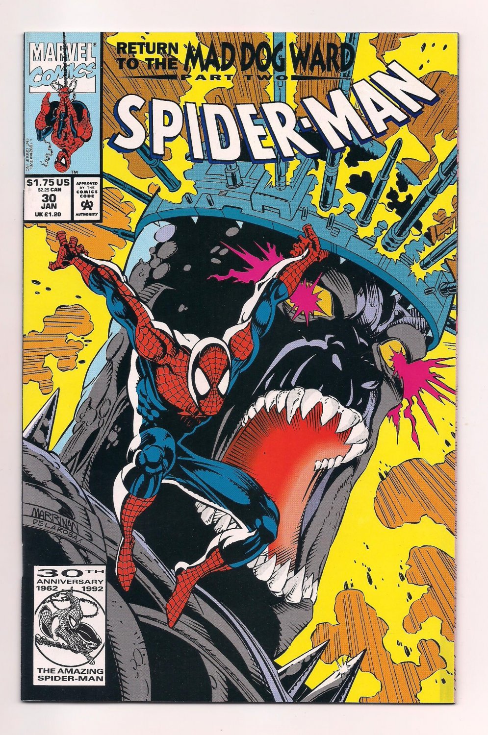 Spiderman #30 (1993) near mint condition comic (Spider-Man) sh1