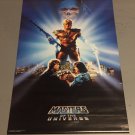 Vintage 1987 Masters of the Universe poster / unused / 22 x 34 1/2 inches