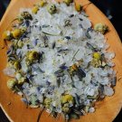 Organic Lavender Chamomile  Bath Salts, Herbal Bath Salt, 7 oz. Floral Bath, Spa