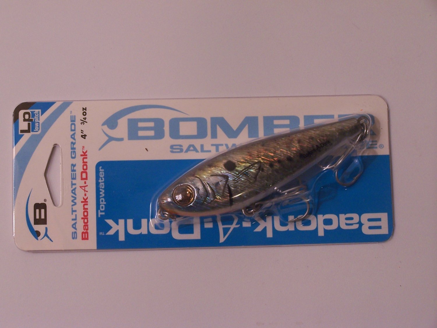 Bomber Badonk A Donk Low Pitch (LP) 4 in Saltwater Grade fishing lure ...