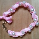 Ribbons and Pearls Bracelet